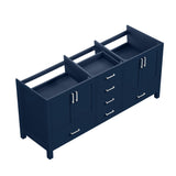 Jacques Navy Blue Bath Freestanding Bathroom Vanity