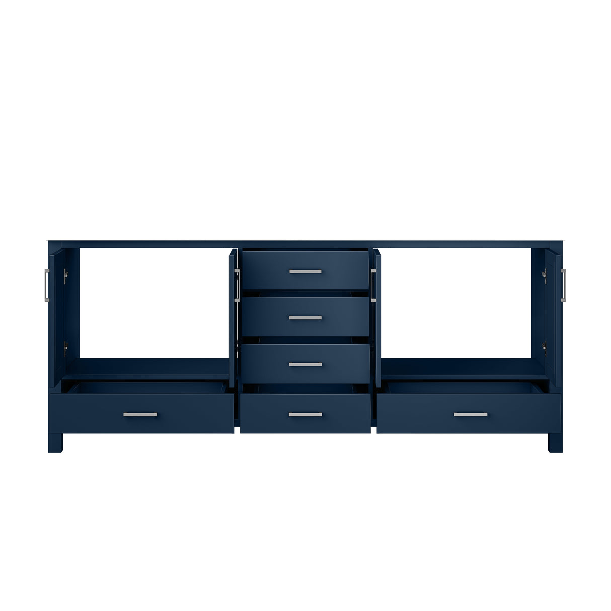 Jacques Navy Blue Bath Freestanding Bathroom Vanity