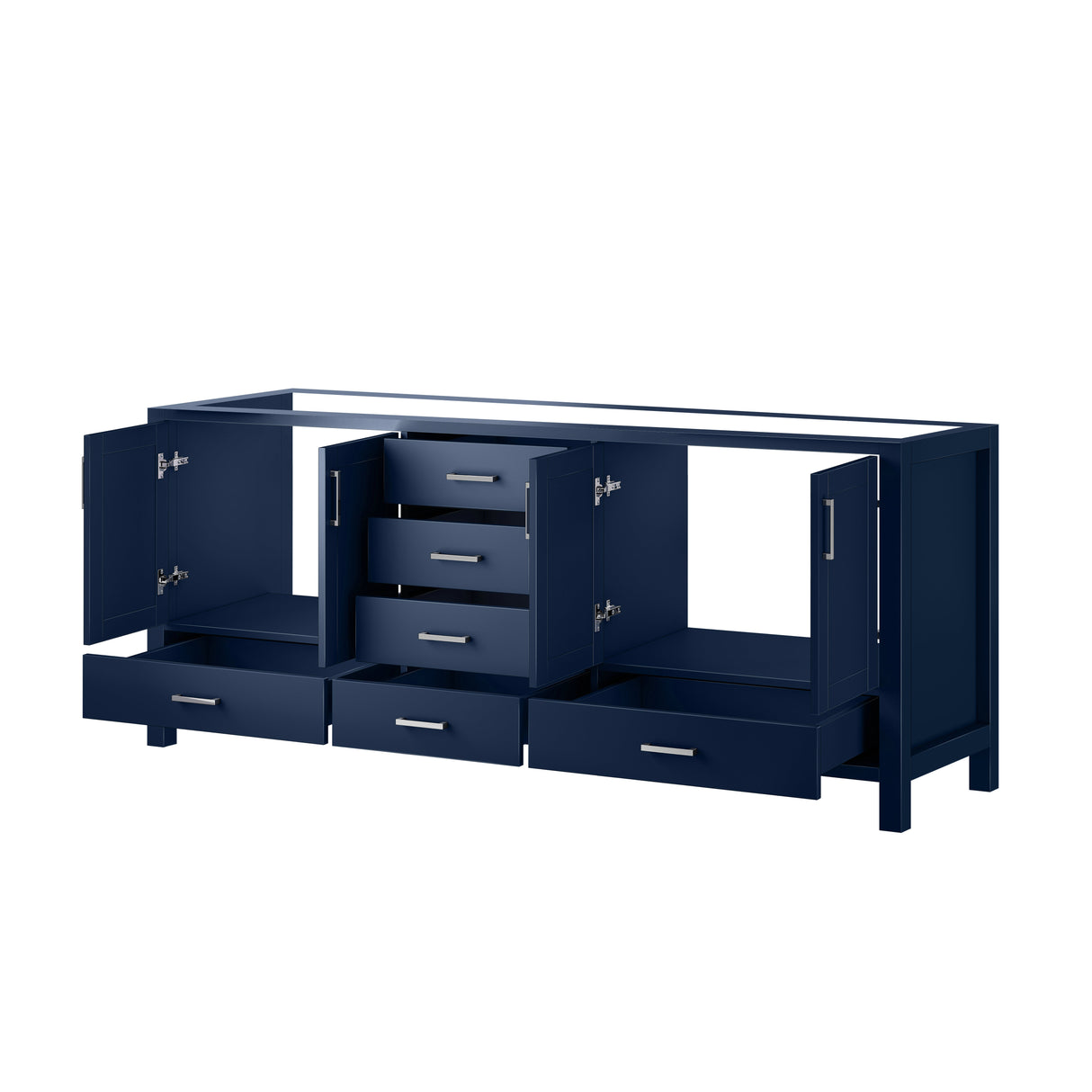 Jacques Navy Blue Bath Freestanding Bathroom Vanity