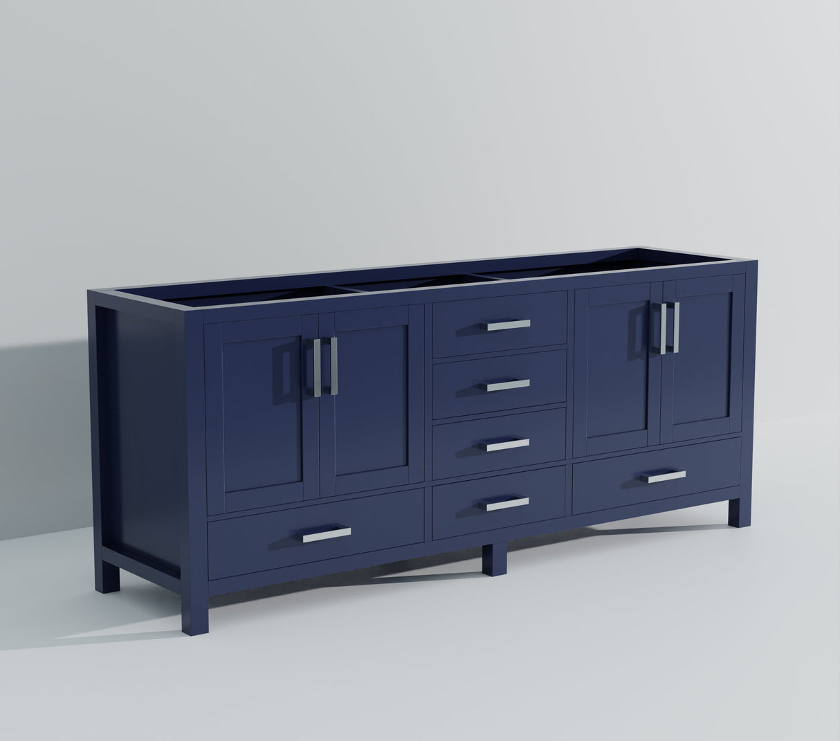 Jacques Navy Blue Bath Freestanding Bathroom Vanity