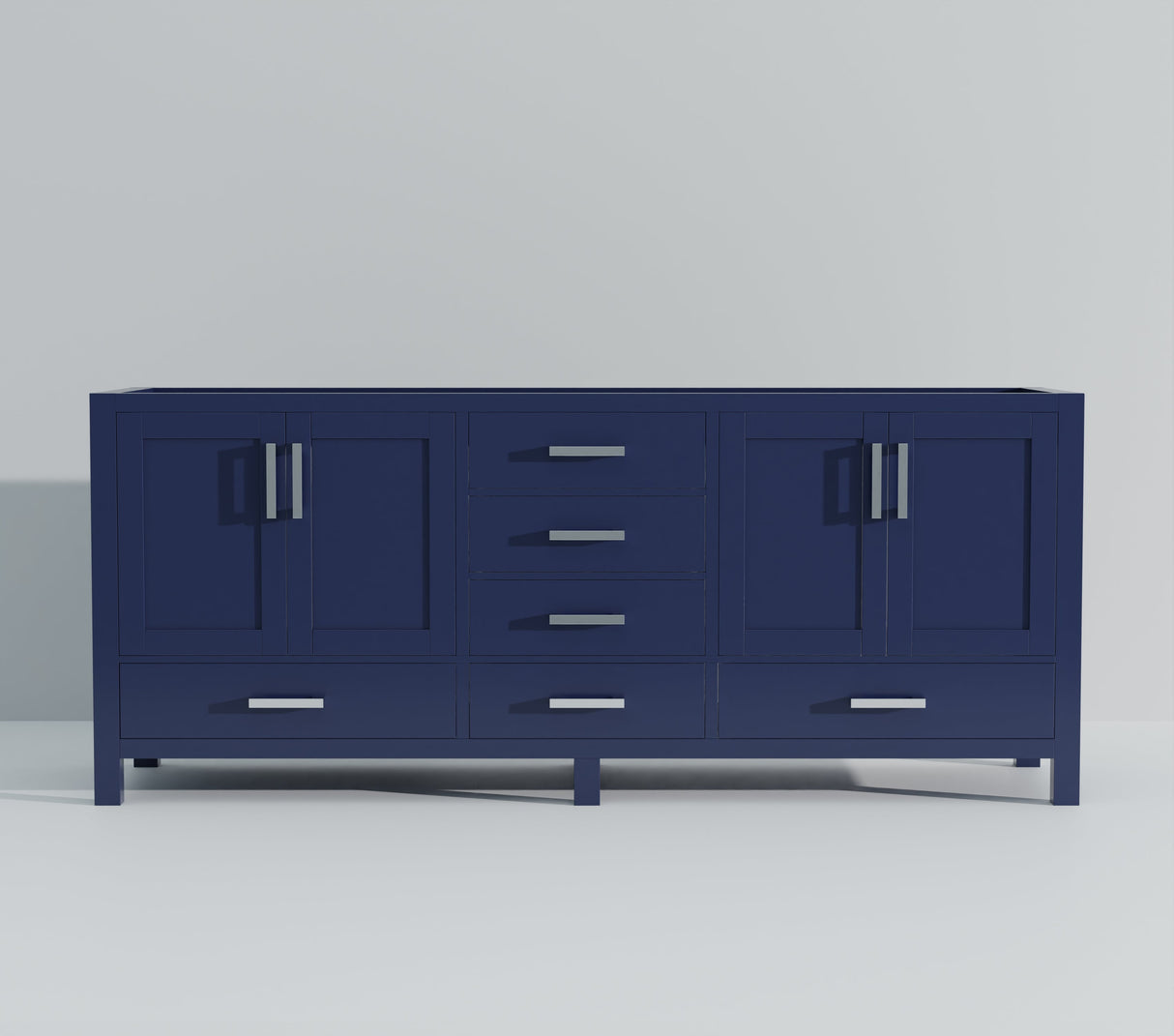 Jacques Navy Blue Bath Freestanding Bathroom Vanity