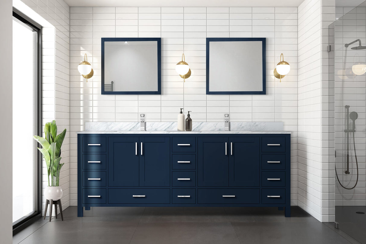 Jacques Navy Blue Bath Freestanding Bathroom Vanity