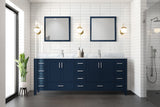 Jacques Navy Blue Bath Freestanding Bathroom Vanity
