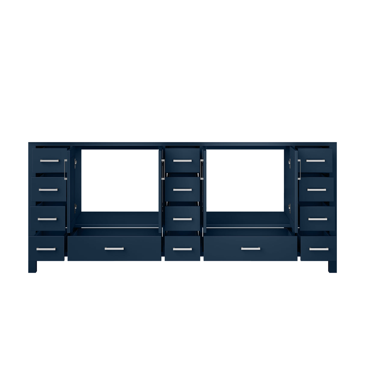 Jacques Navy Blue Bath Freestanding Bathroom Vanity