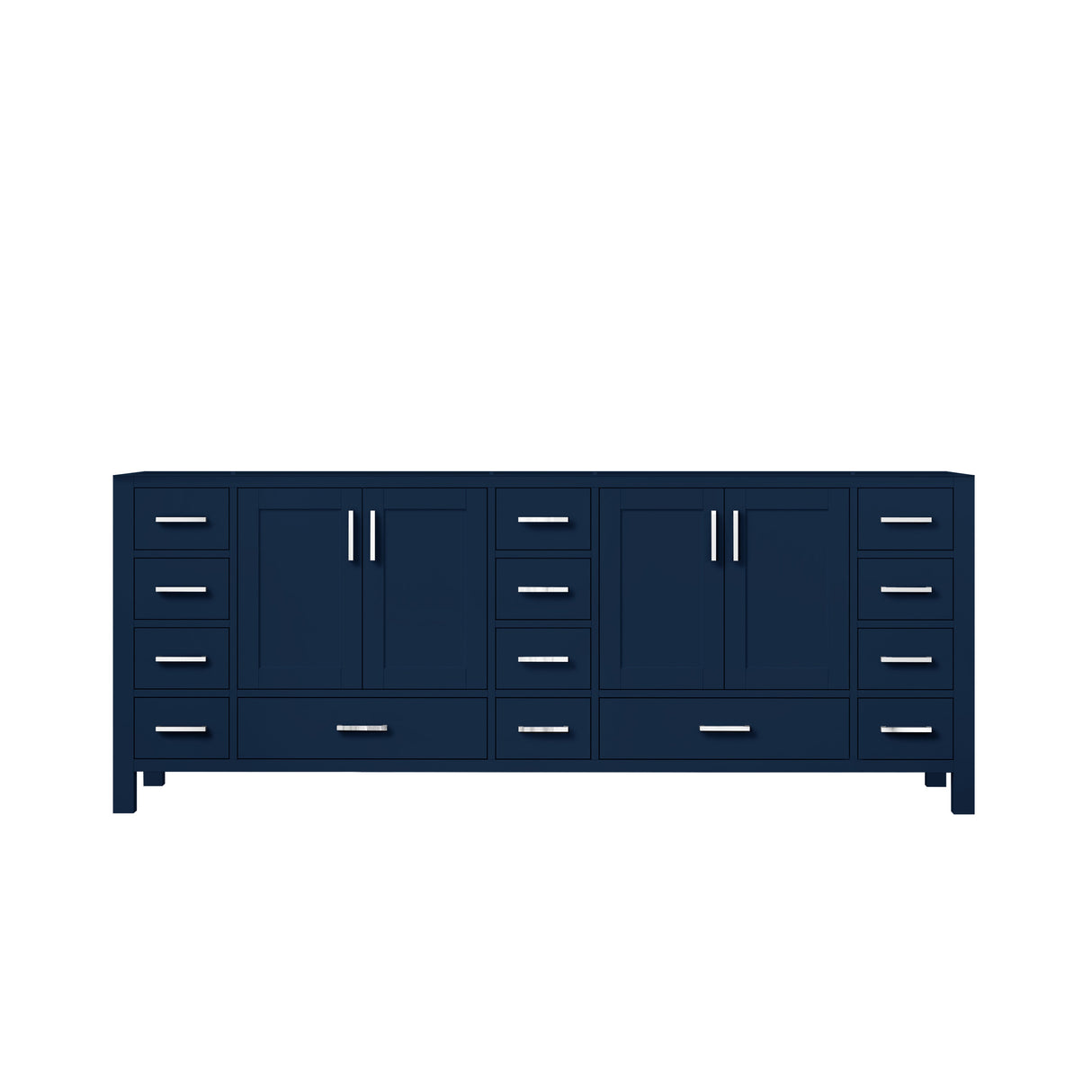 Jacques Navy Blue Bath Freestanding Bathroom Vanity