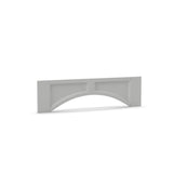 RTA - Liberty Shaker Ashen - Valances - 36"W x 9"H x 0.75"D