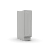 RTA - Liberty Shaker Ashen - Spice Rack Base Cabinets - 9"W x 34.5"H x 24"D