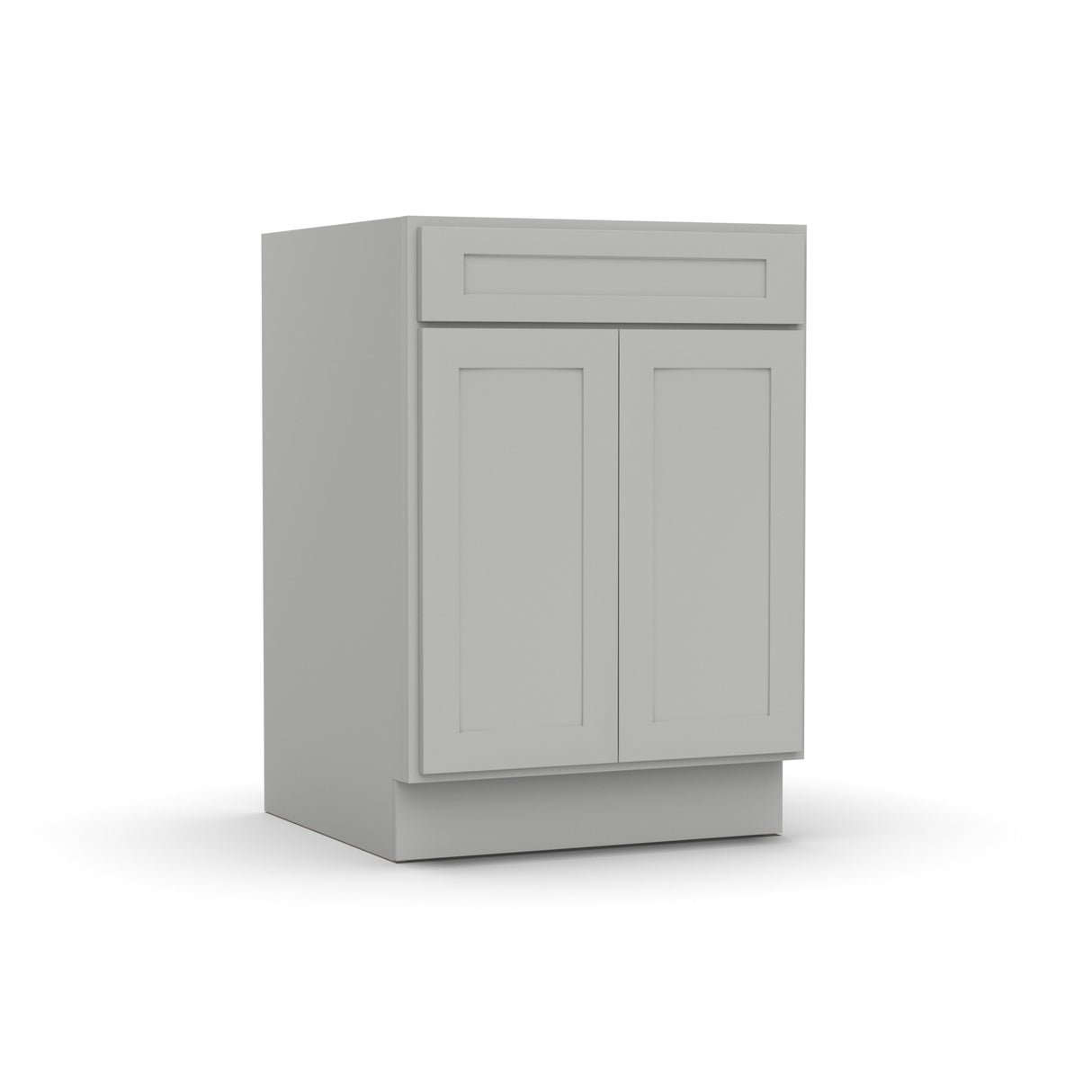 RTA - Liberty Shaker Ashen - Double Door Cabinets - 24"W x 34.5"H x 24"D - LSA-B24