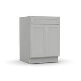 RTA - Liberty Shaker Ashen - Double Door Cabinets - 24"W x 34.5"H x 24"D - LSA-B24