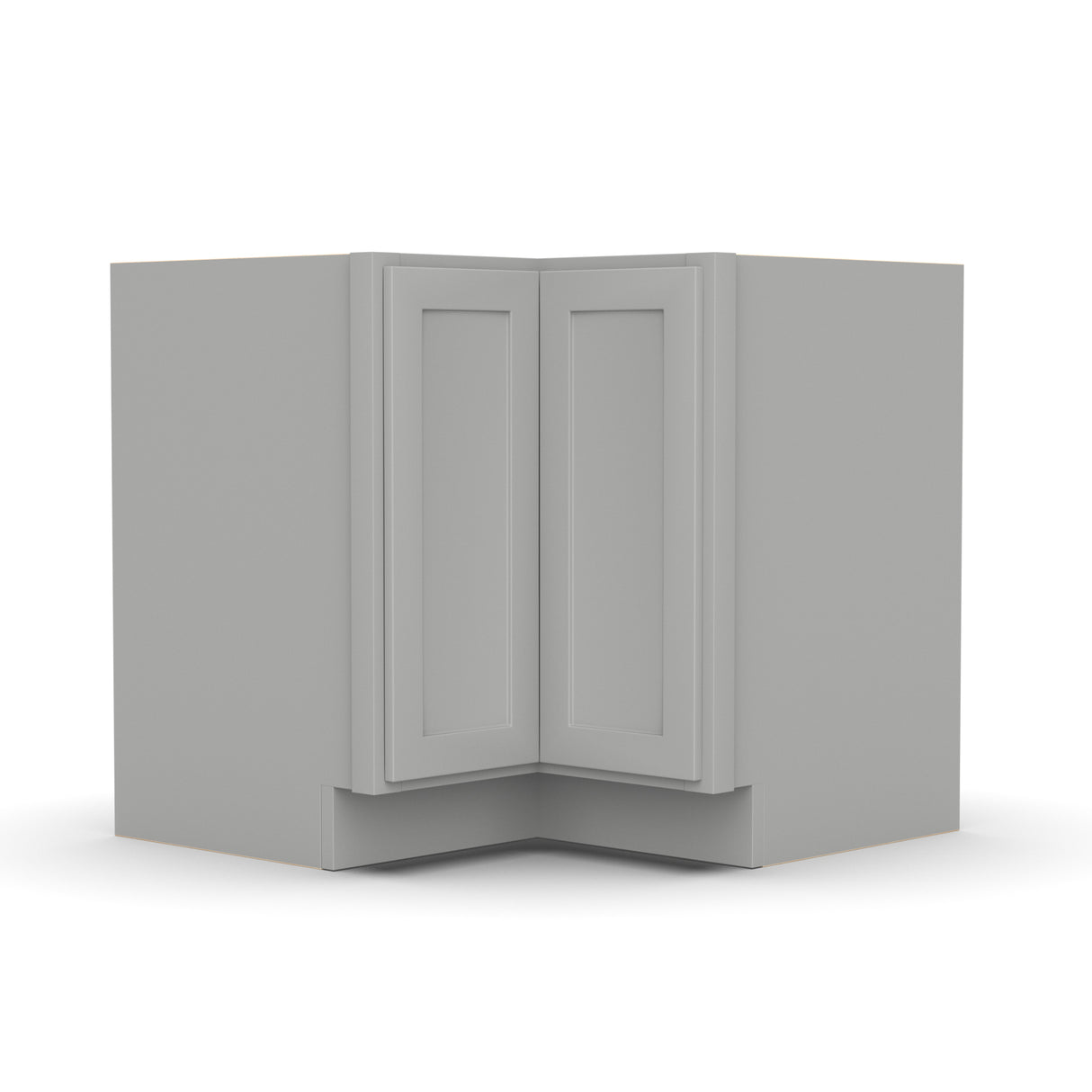 RTA - Liberty Shaker Ashen - Square Corner Cabinets - 36"W x 34.5"H x 36"D