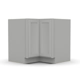 RTA - Liberty Shaker Ashen - Square Corner Cabinets - 36"W x 34.5"H x 36"D