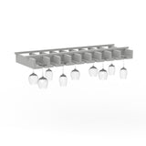 RTA - Liberty Shaker Ashen - Stem Glass Holder - 30"W x 1.5"H x 12"D