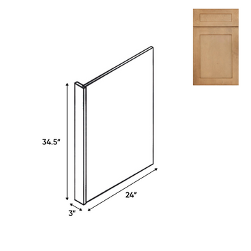 Liberty shaker Karamel - Base End Panel - 3