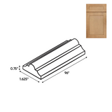 RTA - Liberty Shaker Karamel - Furniture Molding - 96"W x 0.75"H x 1.6"D