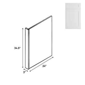 Liberty Shaker White - End Panel - 3