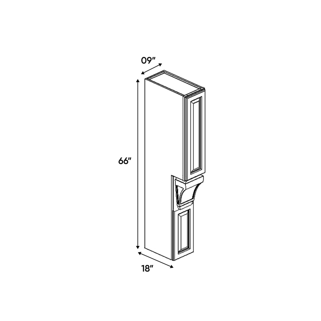Arlington Oatmeal - 9 Inch Hood Spice Racks Accessories - 09