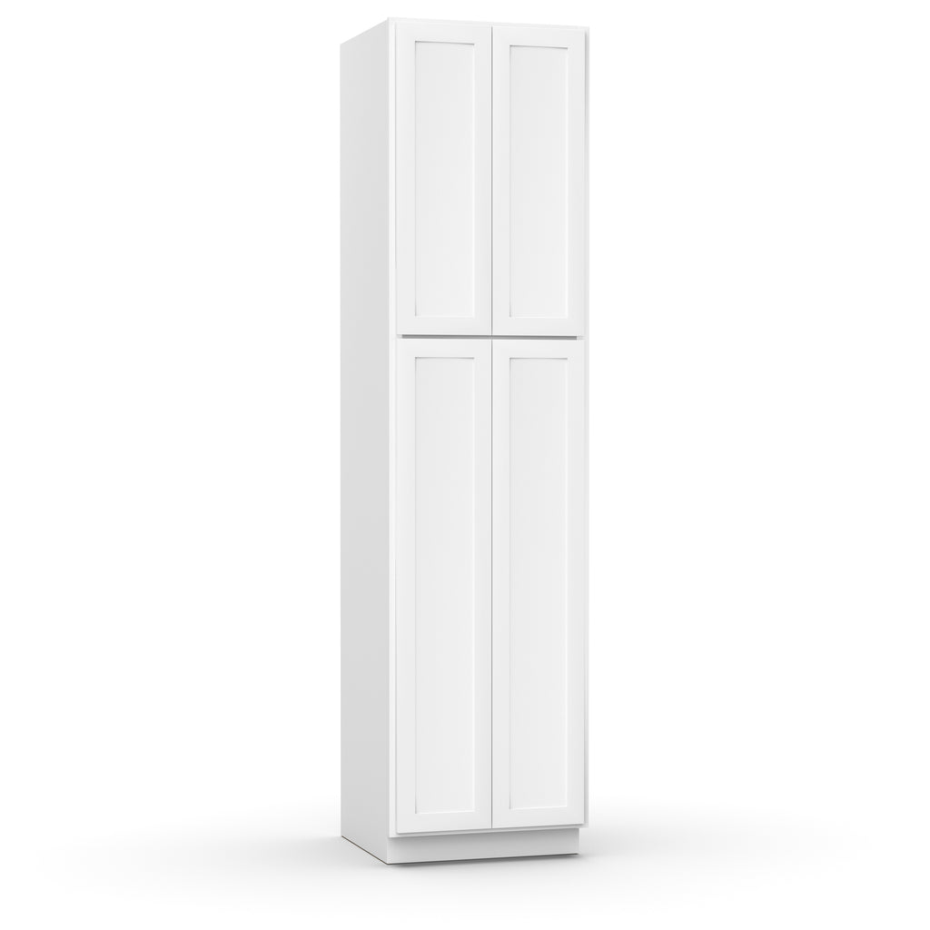 Liberty Shaker White Tall - Pantry Cabinet - 96