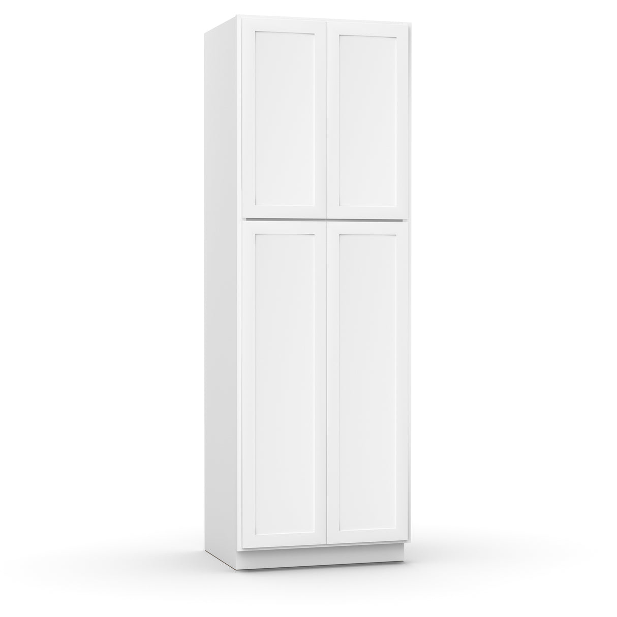 RTA White - Tall - Pantry Cabinets - 90"H x 30"W x 24"D