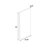 Avalon Ashen - 23.25 Inch Side Finished Skins Accessories - 23.25" Width x 96" Height x .25" Depth