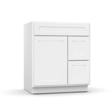 Liberty Shaker White - Vanity Sink Drawer Base Cabinets