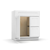 Liberty Shaker White - Vanity Sink Drawer Base Cabinets