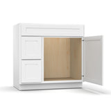 Liberty Shaker White - Vanity Sink Drawer Base Cabinets