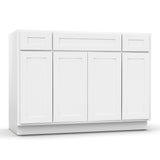 RTA - Liberty Shaker White - Vanity Console Cabinets