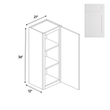 RTA - Liberty Shaker White - Wall Cabinets - Upper - 36"H x 21"W x 12"D