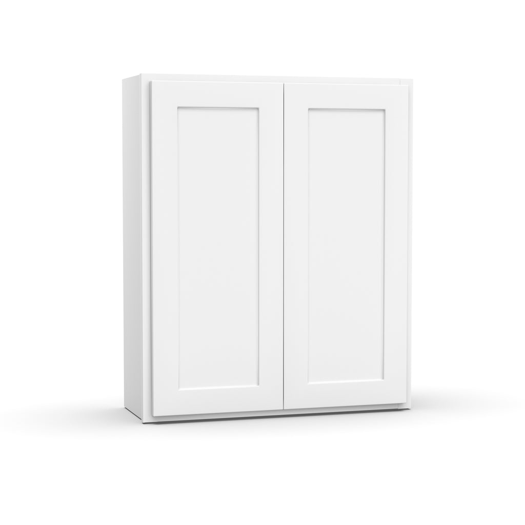 Double Door - Liberty Shaker White - Wall Cabinets - 36
