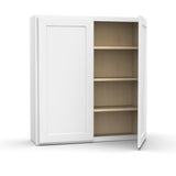Liberty Shaker White - Wall Cabinet - 39"W x 42"H x 12"D