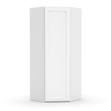 Liberty Shaker White - Wall Diagonal Corner Cabinet - 24"W x 42"H x 12"D