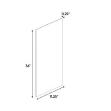 Arlington Oatmeal - 11.25 Inch Side Finished Skins Accessories - 11.25" Width x 36" Height x .25" Depth