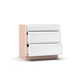 Liberty Shaker White - 36 Inch Three Drawer Base Cabinet - 36" Width x 34.5" Height x 24" Depth