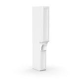 Liberty Shaker White - 9 Inch Hood Spice Racks Accessories - 09" Width x 66" Height x 18" Depth