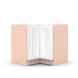 Liberty Shaker White - 33 Inch Lazy Susan Base Cabinet - 33" Width x 34.5" Height x 24" Depth