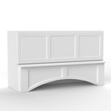 Liberty Shaker White - 54 Inch Arched Hoods Accessories - 54" Width x 30" Height x 21" Depth