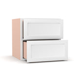 Liberty Shaker White - 24 Inch Vanity Drawer Base Cabinet - 24" Width x 22.75" Height x 21" Depth