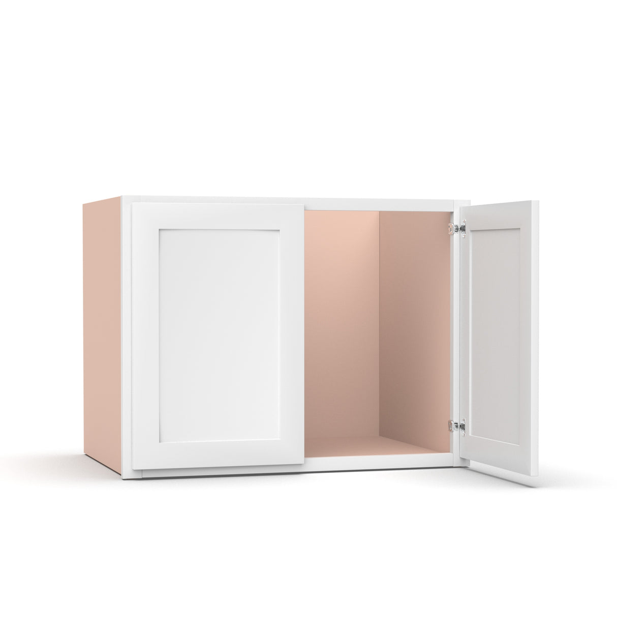 Liberty Shaker White - 30 Inch Vanity Sink Base Cabinet - 30" Width x 22.75" Height x 21" Depth