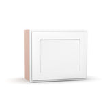 Liberty Shaker White - 21 Inch Height Single Door Wall Cabinet - 21" Width x 18" Height x 12" Depth