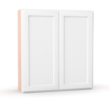 Liberty Shaker White Kitchen Wall Cabinet - 39"W x 42"H x 12"D