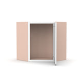 Liberty Shaker White - 24 Inch Diagonal Corner Wall Cabinet - 24" Width x 18" Height x 12" Depth