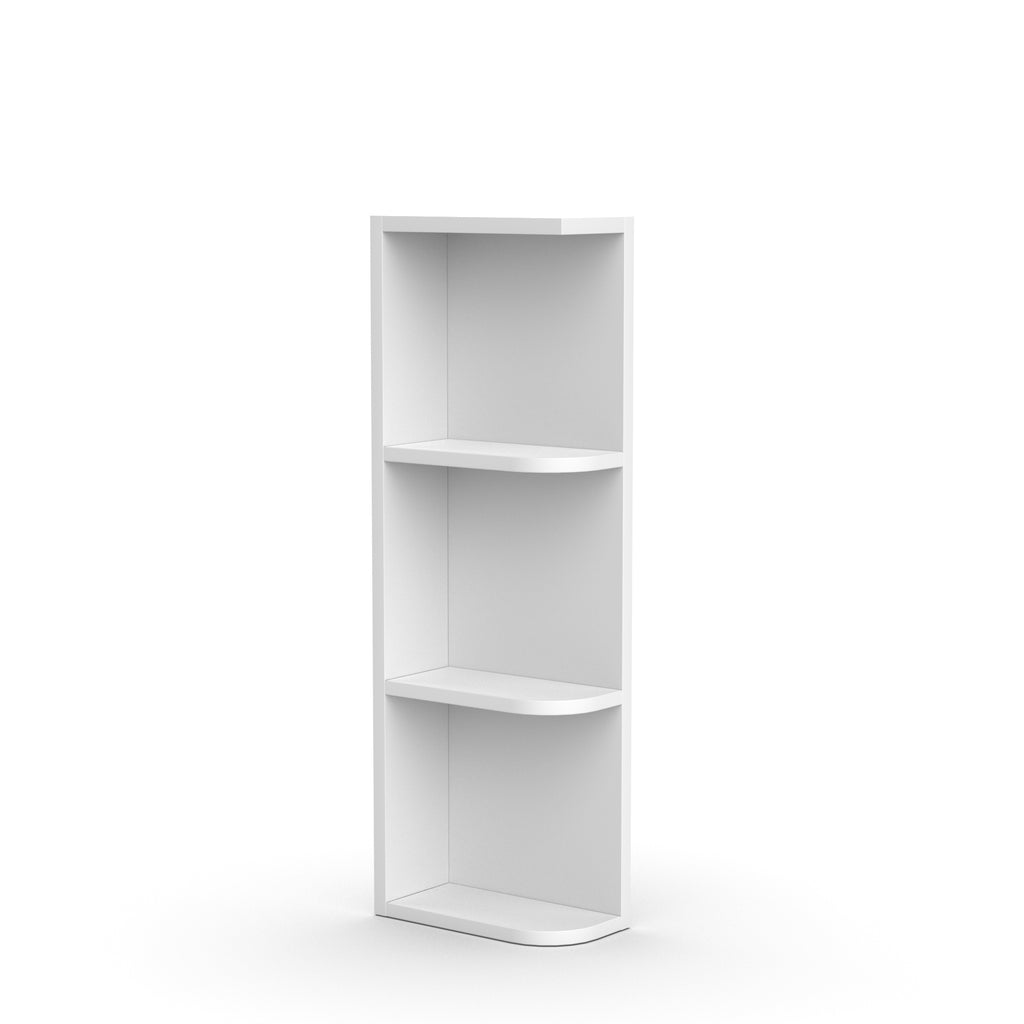 Liberty Shaker White - 36 Inch Wall Open Shelf Wall Cabinet - 06