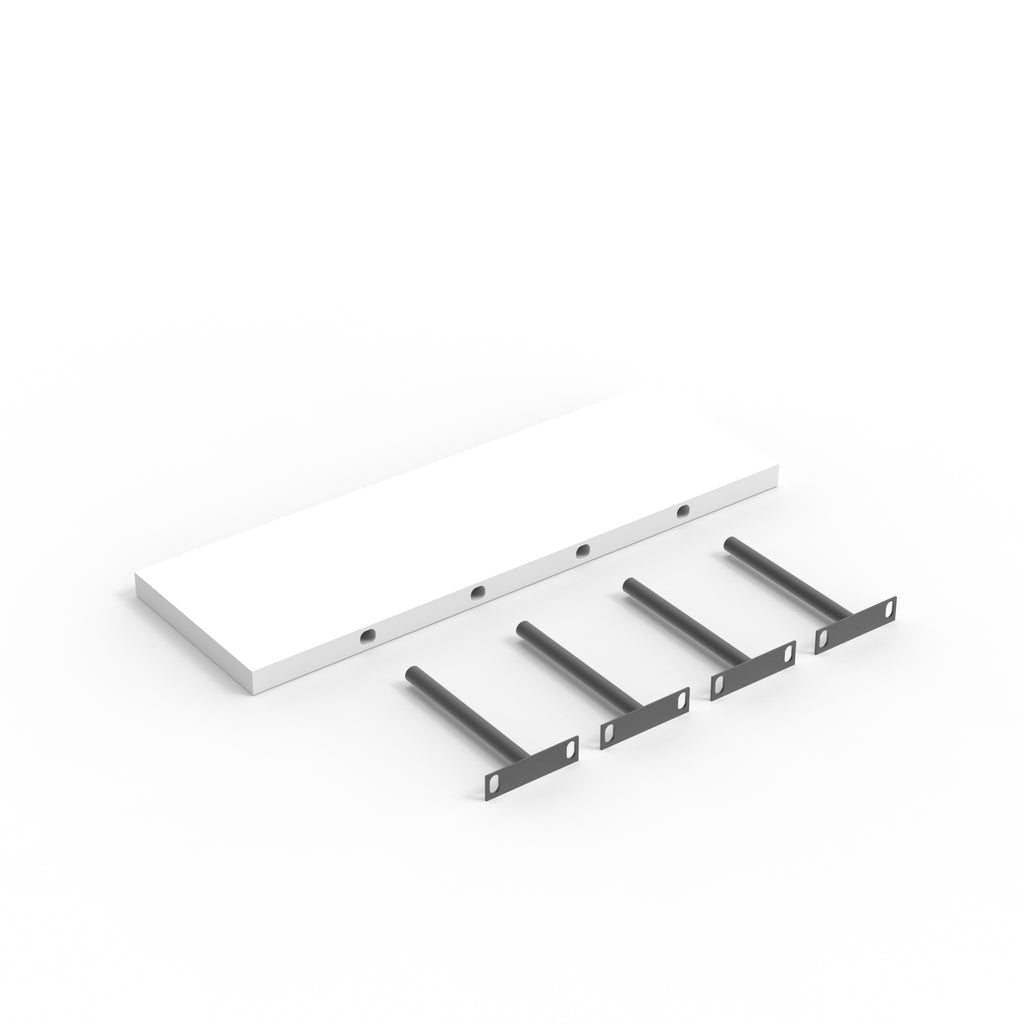 Liberty Shaker White - 36 Inch Wall Shelf Accessories - 36