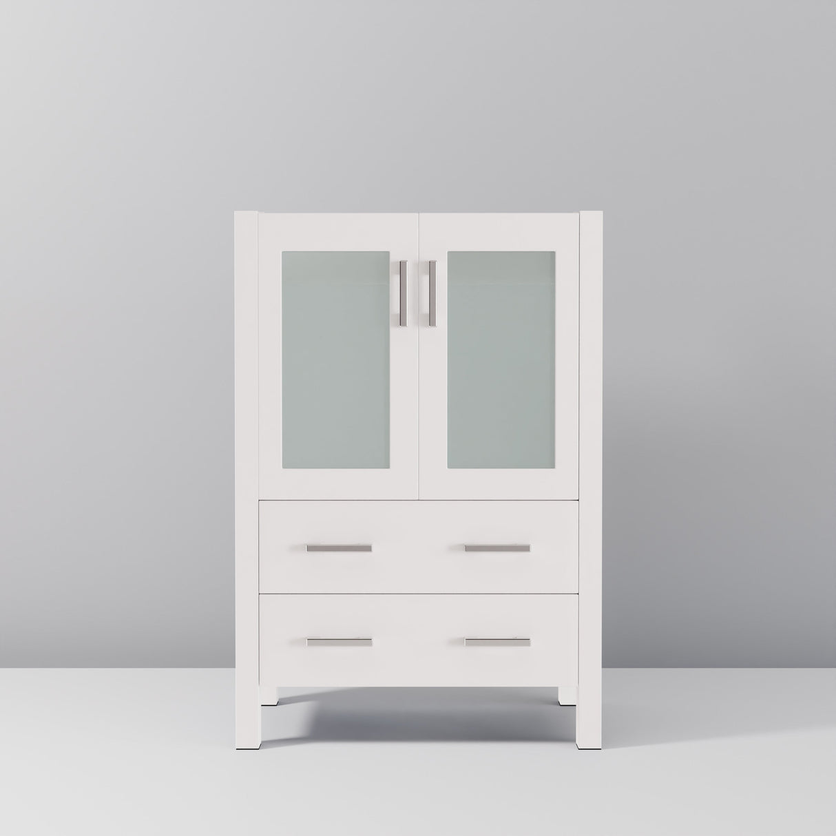Volez White Freestanding Bathroom Vanity