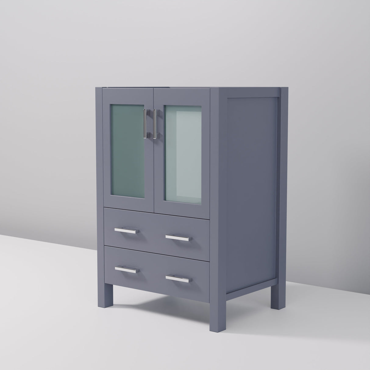 Volez Dark Grey Freestanding Bathroom Vanity