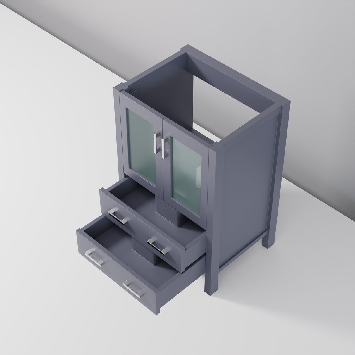 Volez Dark Grey Freestanding Bathroom Vanity