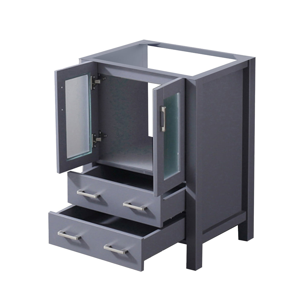 Volez Dark Grey Freestanding Bathroom Vanity