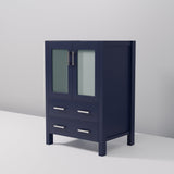 Volez Navy Blue Freestanding Bathroom Vanity