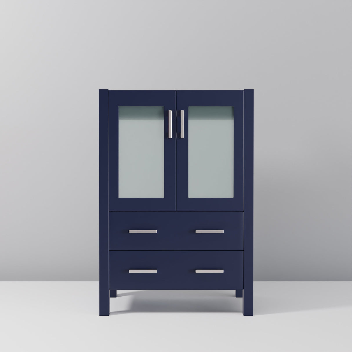Volez Navy Blue Freestanding Bathroom Vanity