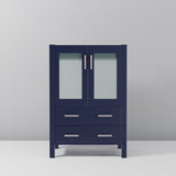 Volez Navy Blue Freestanding Bathroom Vanity